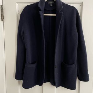 JCrew Merino Wool Sweater Blazer